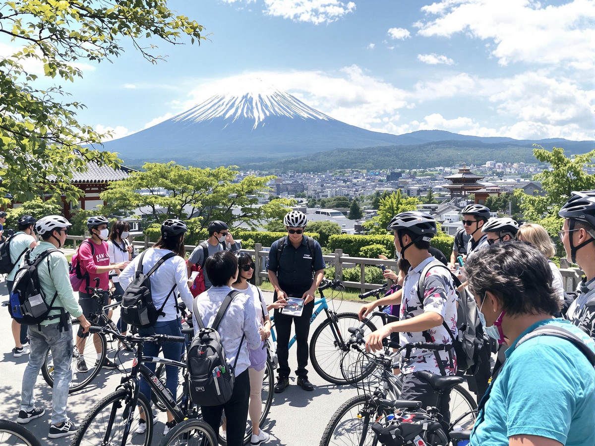 ガイドとお客様の交流